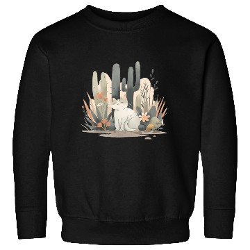 Discover Cats and Plants Sweatshirts