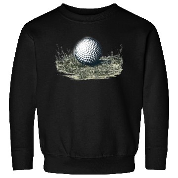Discover Golf ball on grass Sweatshirts