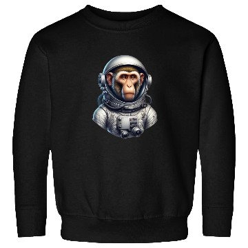 Discover Astronaut Monkey Adventure Sweatshirts