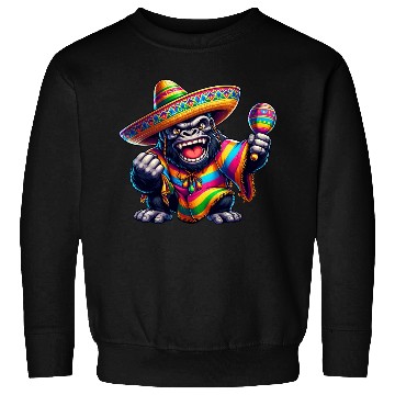 Discover Cinco de Mayo Gorilla: Festive Design Sweatshirts