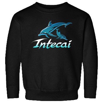 Discover Serenity Swimmers: Intecai’s Ocean,Dolphin Dance Sweatshirts