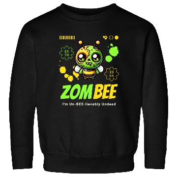 Discover [THAO store] - Funny Zombie Bee Cartoon Cute Quote Sweatshirts
