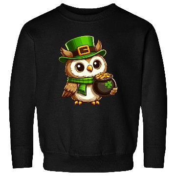 Discover Golden Owl St. Patrick's Day Sweatshirts
