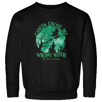Discover Cancer Witch Green Liver Cancer Sweatshirts