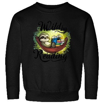 Discover "Slothful Serenity: Wild by Reading" Sweatshirts