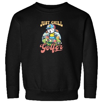 Discover Golf Easter Just Chill I'm A Golfer Sweatshirts
