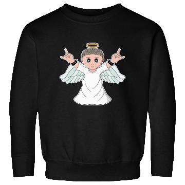 Discover Heavy Music Loving Angel Sweatshirts