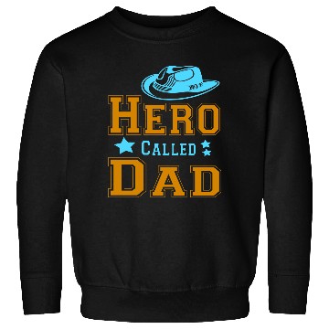 Discover Typography Sweatshirts design Hero Called Dad