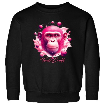 Discover TactiCraft Pink Ape Galaxy Sweatshirts