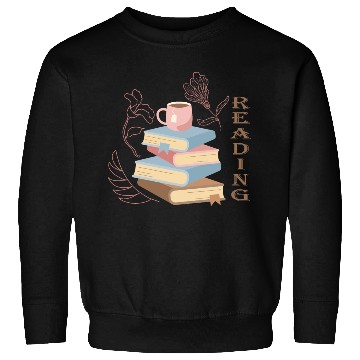 Discover Addicted to reading books and tea Sweatshirts