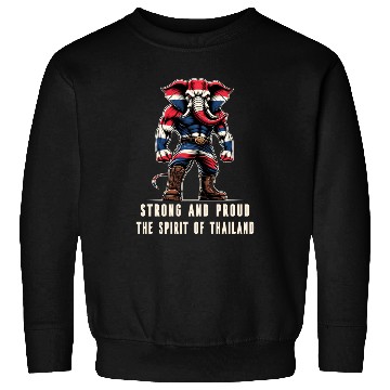 Discover Thailand flag elephant Sweatshirts