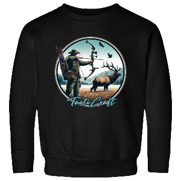 Discover TactiCraft Elk Bow Hunter Sweatshirts