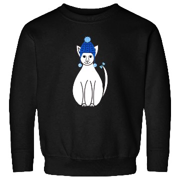 Discover Winter cat Sweatshirts