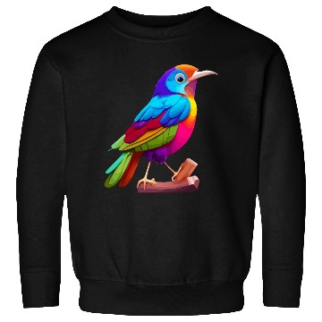 Discover color bird animal Sweatshirts