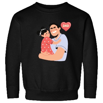 Discover A Father-Daughter Journey in Fashion" Sweatshirts