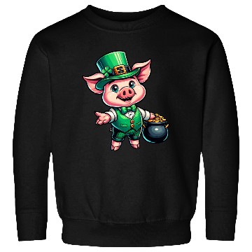 Discover Cute St. Patrick's Piglet Sweatshirts