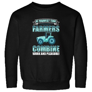 Discover Combine Threshing Farmer Agriculture Combine Sweatshirts