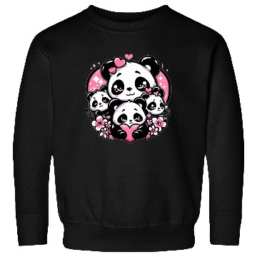 Discover Panda Love Sweatshirts