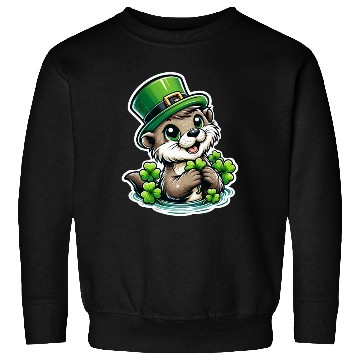 Discover St. Patrick's Otter Fun Sweatshirts