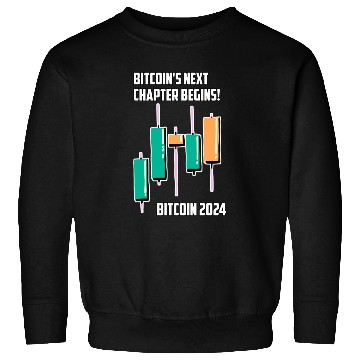 Discover Bitcoin 2024 BitcoinHalving Bitcoin's Next Chapter Sweatshirts