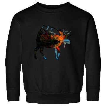 Discover moose mountain Sweatshirts