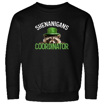 Discover Shenanigans Coordinator Cute Raccoon Funny Sweatshirts