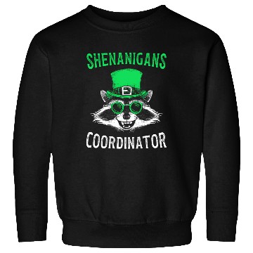 Discover Shenanigans Coordinator Cute Raccoon Funny Sweatshirts