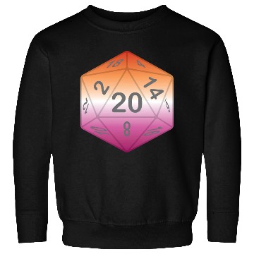 Discover Pride Dice - Lesbian Sweatshirts