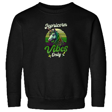 Discover Irish Unicorn St Patricks Lepricorn Vibes Only Sweatshirts