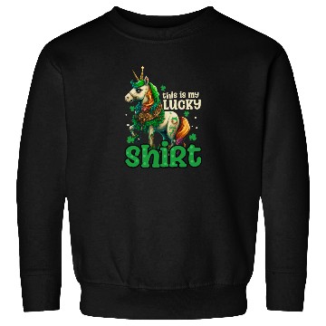 Discover Irish Unicorn St Patricks Lucky Outfit Sweatshirts