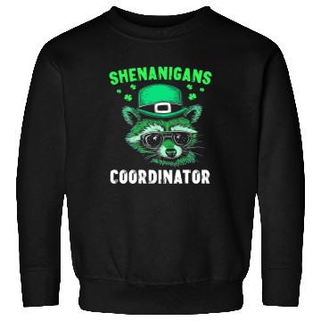 Discover Shenanigans Coordinator Cute Raccoon Funny Sweatshirts