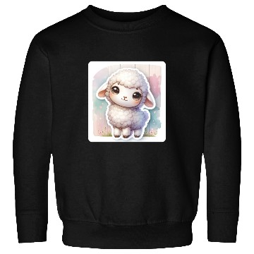 Discover A Sweet Easter Sheep With Fluffy Wool Sweatshirts