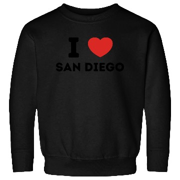 Discover I Love San Diego United States Sweatshirts