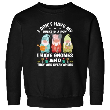 Discover Cute Garden Gnomes Gardener Sweatshirts