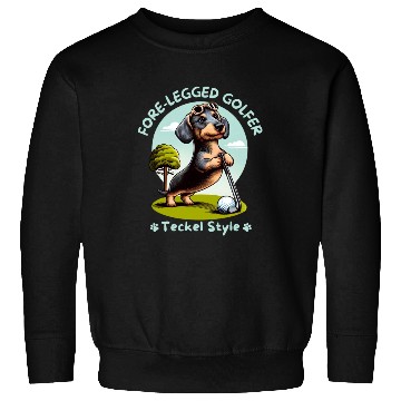 Discover Cute Teckel, dachshund lover and golfers Sweatshirts