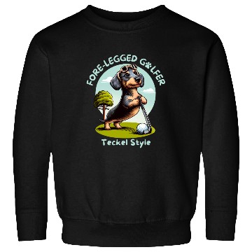 Discover Cute Teckel Dog lovers and Golf players Sweatshirts