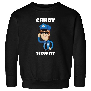 Discover Candy Security Kids Parents Matching Birthday Sweatshirts