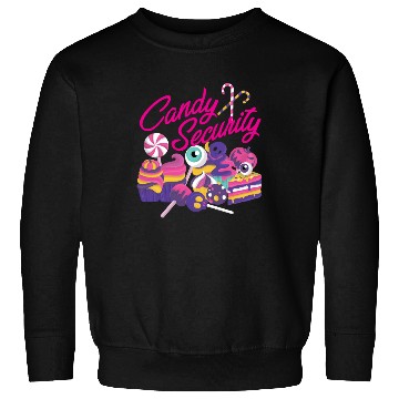 Discover Candy Security Mom Dad Matching Birthday Costume Sweatshirts