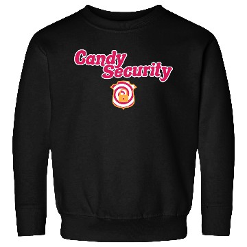 Discover Candy Security Kids Parents Matching Birthday Sweatshirts