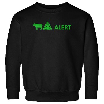 Discover GREEN BS ALERT !!! .....simple alert message..... Sweatshirts