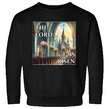 Discover Happy Easter Sunday in Church Sweatshirts