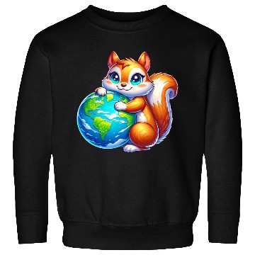 Discover Squirrel for Earth Environmental Nature Sweatshirts