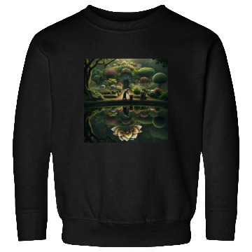 Discover Garden Reflections Serenity Sweatshirts