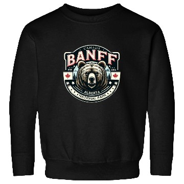 Discover Banff National Park, Alberta Canada grizzly bears Sweatshirts