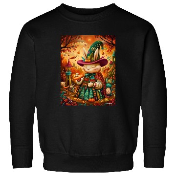 Discover The Carrot Conjurer: A Rabbit Wizard's Naif Sweatshirts