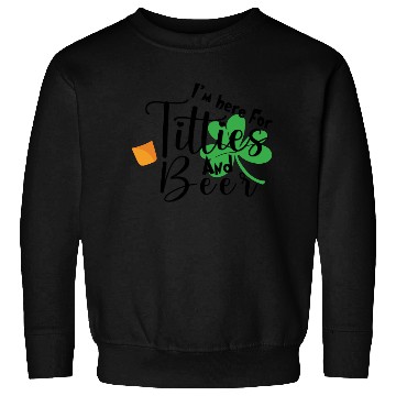 Discover St. Patrick's Day Beer and Shamrock Design Sweatshirts