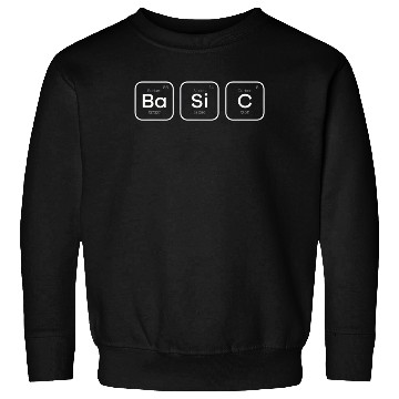 Discover Basic periodic table of elements science Sweatshirts