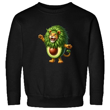 Discover Avocado Lion Sweatshirts
