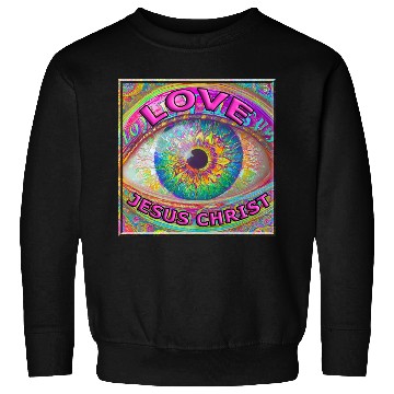 Discover Eye (I) Love JESUS CHRIST Sweatshirts