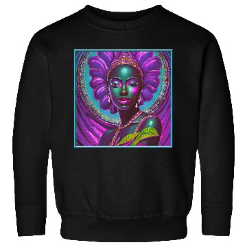 Discover African Goddess Violet Nurturing Me - 1 Sweatshirts
